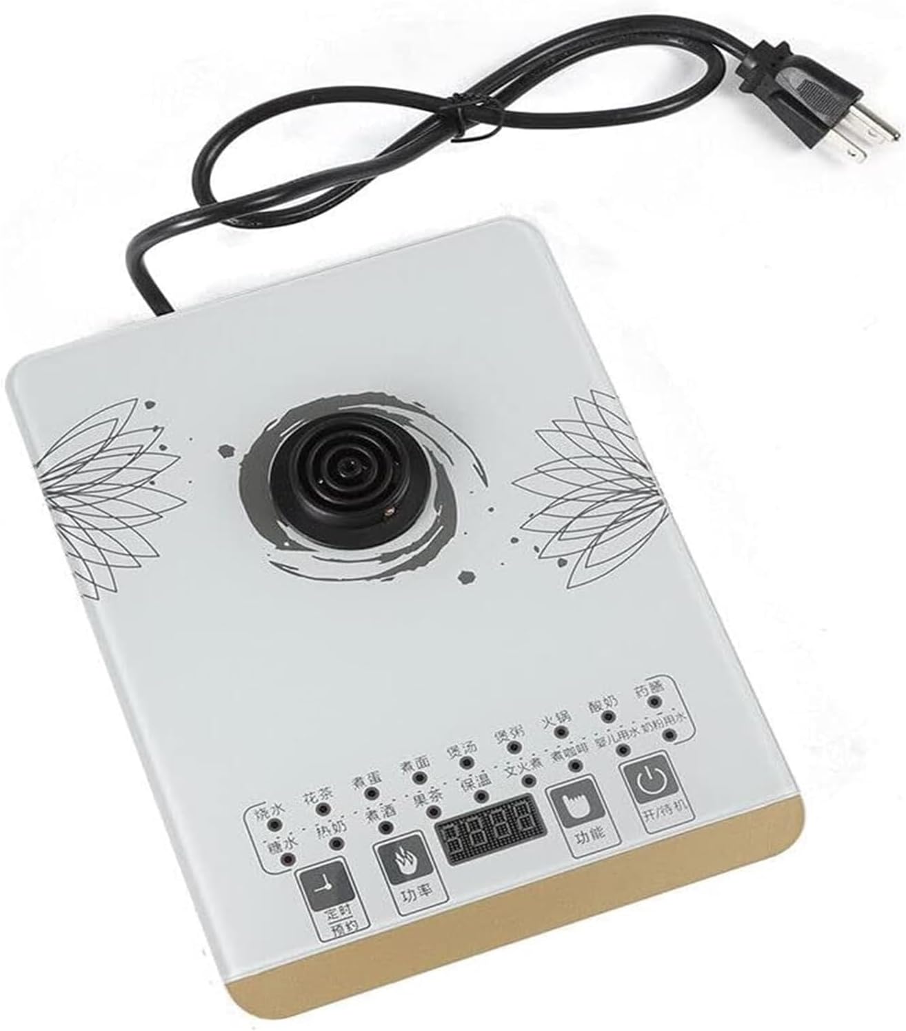 coffee percolator Electric Kettles Health Pot Automatic Thickening Glass Multi-function Kettle,18 cooking options,Smart touch screen,Gift steamed egg rack,for brewing coffee, boiling porridge,teaming