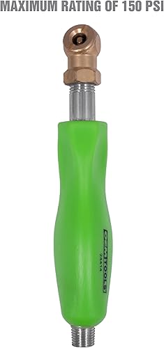 Miniatura 2 de OEMTOOLS 24414 Portabrocas de aire, infladordesinflador de neumáticos recto con mango, portabrocas de inflado de neumáticos con bola sellada, 14