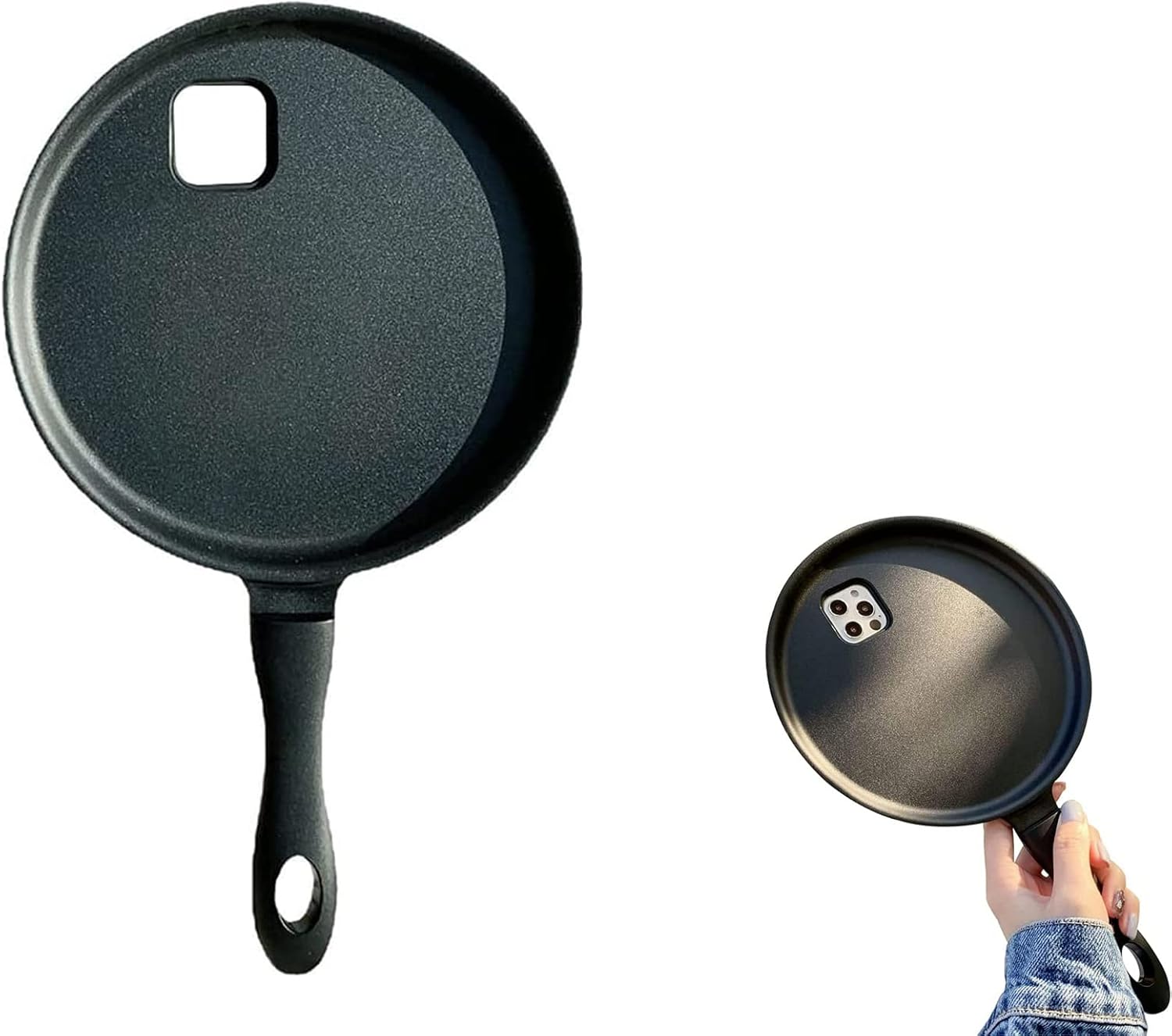 LELEBEAR Frying Pan Phone Case iPhone 13,Mobile Protective