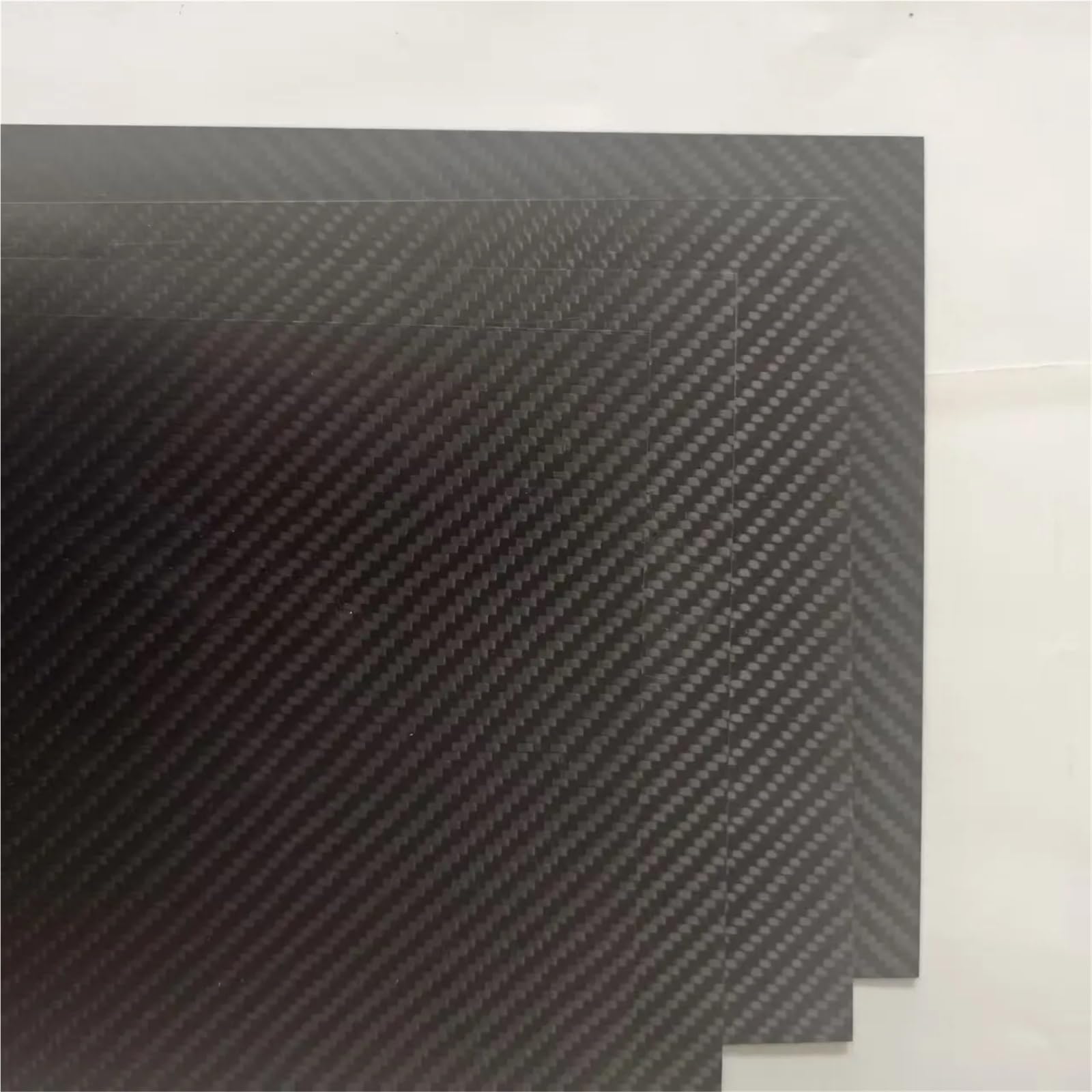 Carbonfaserplatten 2 STÜCKE 100 x250mm Kohlefaserplatte Plattenplatten Hohe Verbundhärte Material 0,5mm 1mm 2mm 3mm 4mm Dicke for RC für Heimwerker(Chocolate)