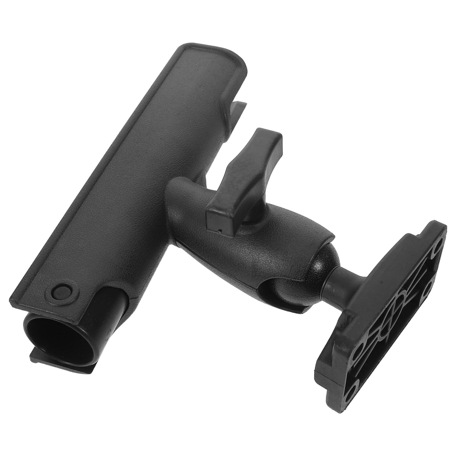 Alasum Supporto Portacanna da Pesca per Kayak Girevole 360° Regolabile Staffa Fissa Leggera con Morsetto Antiscivolo per Barche e Canoe Accessorio per Pesca in Acqua Dolci e Salate