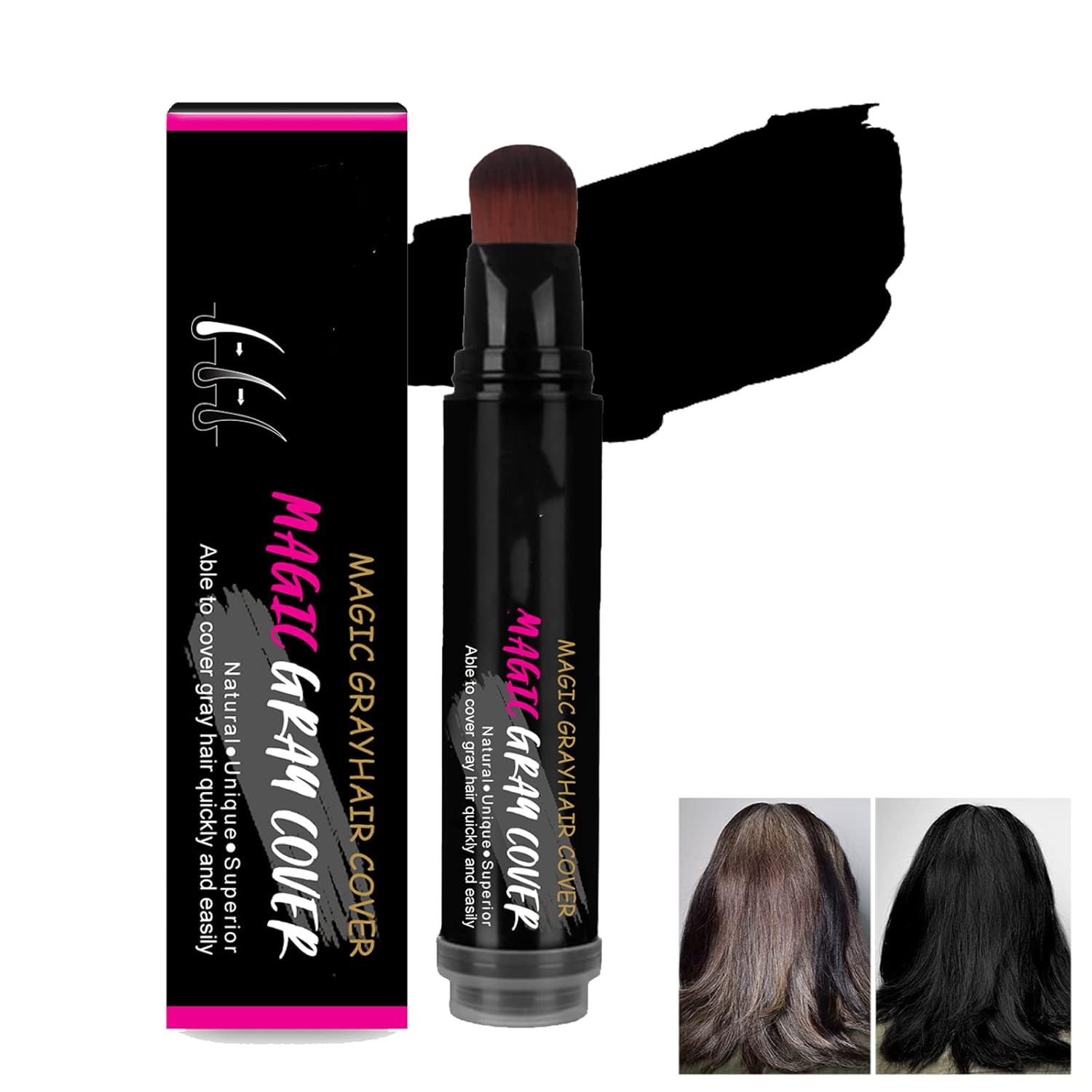 Magic Hair Dye Pen Coloring Concealer Semipermanent Root