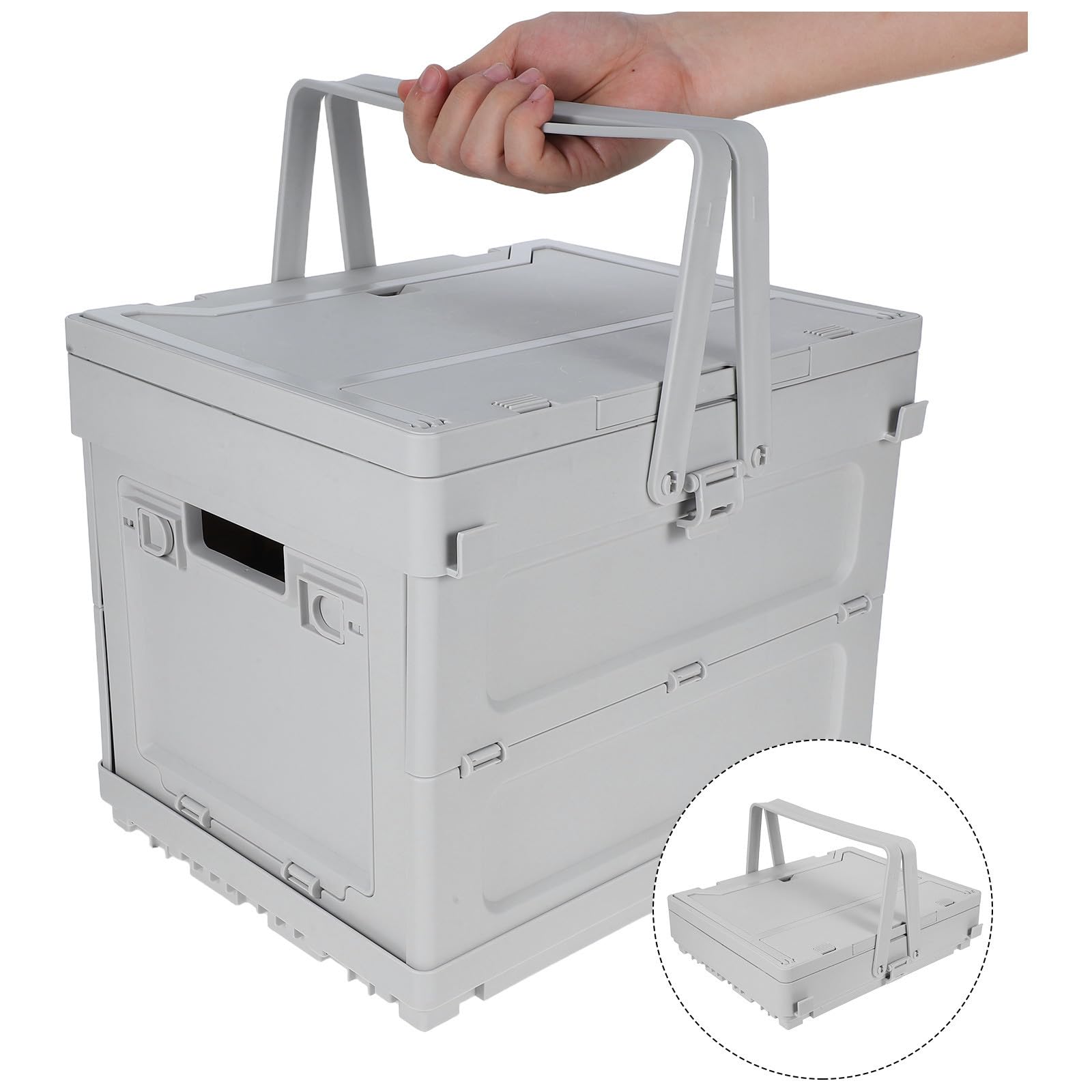 iplusmile Faltbare Camping Aufbewahrungsbox 16, 5 L aus Pp mit Griff