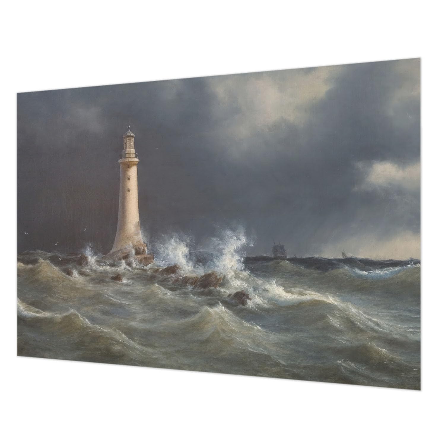 Papier peint tempêtes en mer Tulup facile à nettoyer pour mur de chambre
