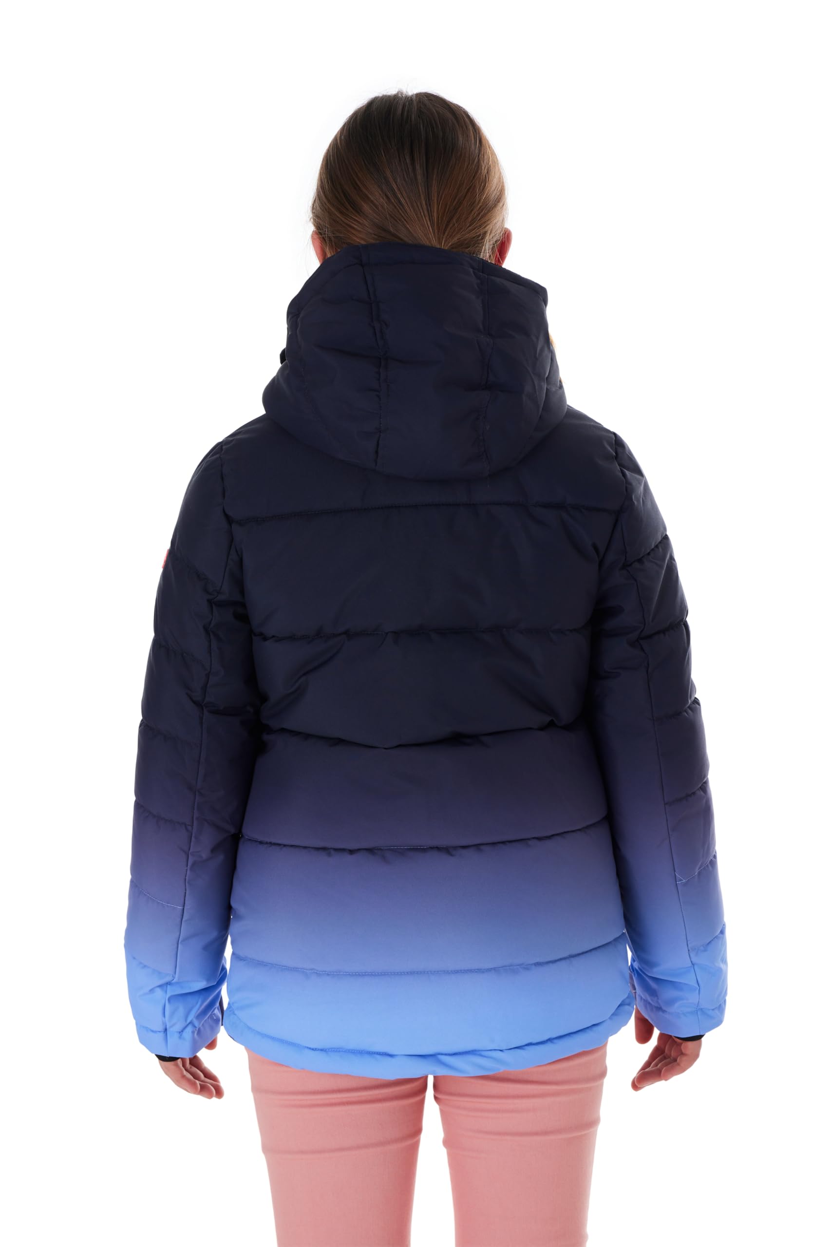 Killtec KSW 330 Chaqueta de esquí acolchada con capucha protección nieve Niñas