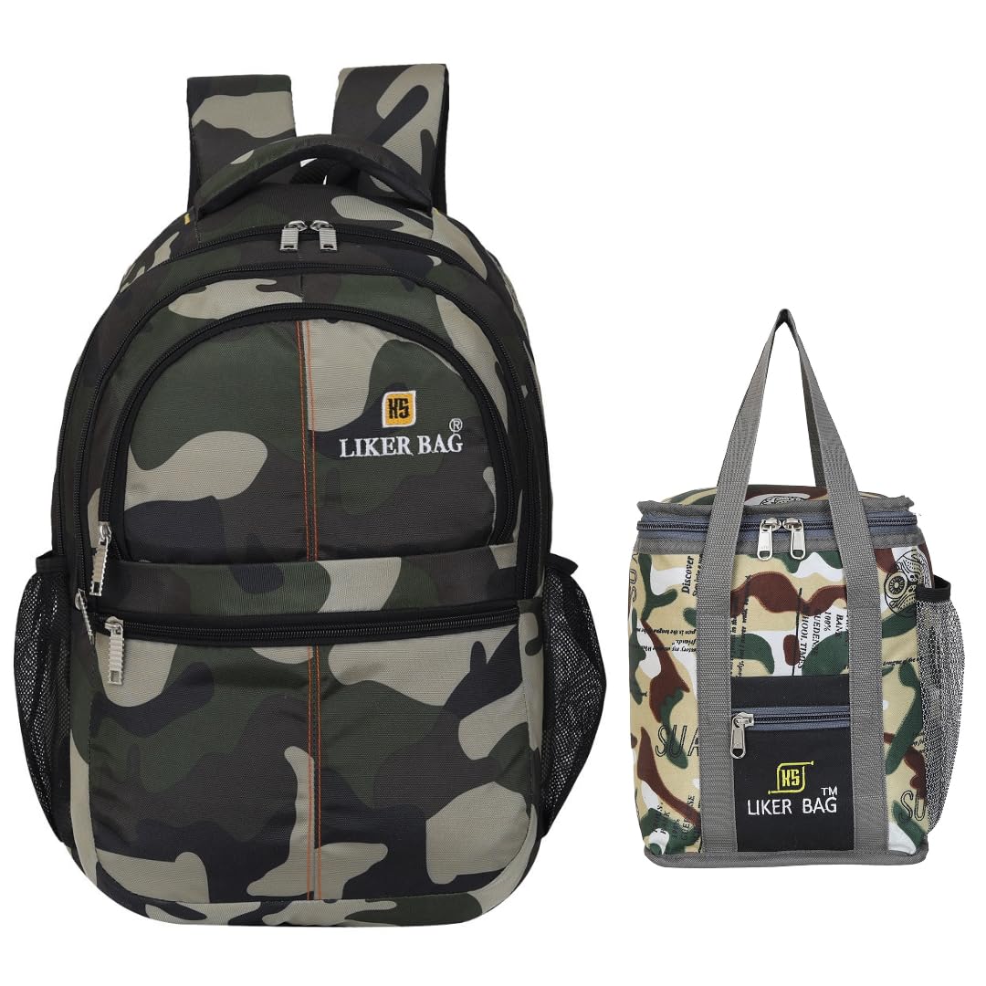 GL GOOD LIKE Large 45 L Laptop Backpack Office and collage backpack & Lunch bag combo offer Waterproof School Bag (Multicolor) (B0CPF5BM2C) Amazon Price History, Amazon Price Tracker