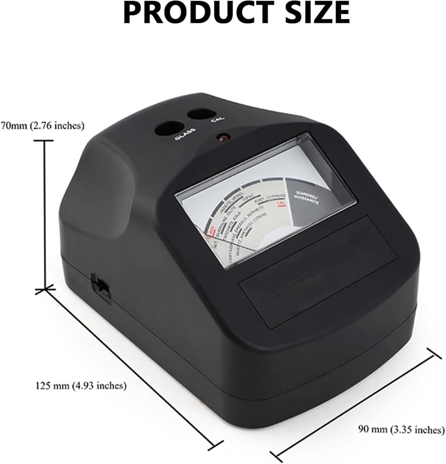 宝石テスター - ダイヤモンドテスターキット - 熱伝導率計 - ダイヤモンドテスターペン - 補助熱校正付き、