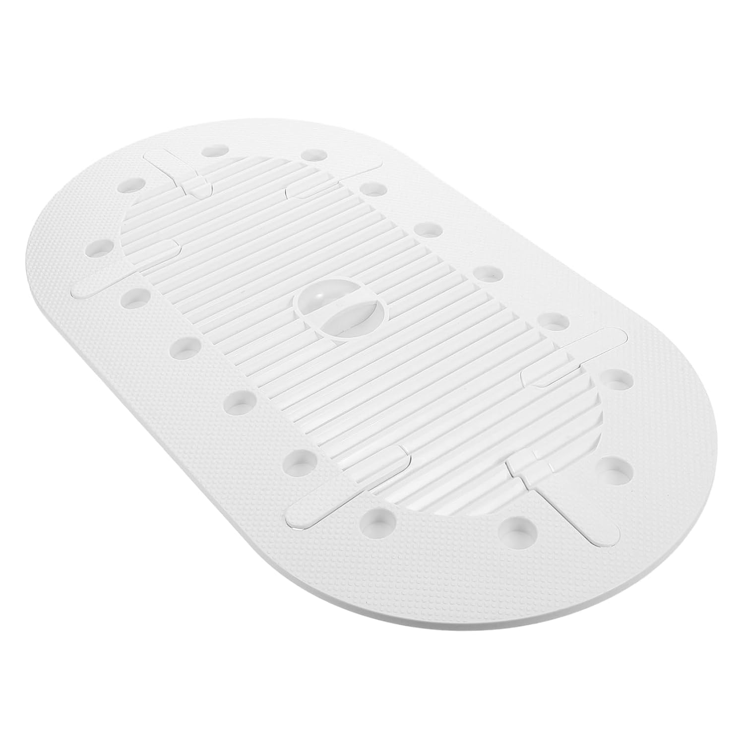 KICHOUSE Squatting Toilet Cover Thick Sealed Lid for Easy to Clean Ergonomic Design for Household Use for Squatting Pits and Restrooms