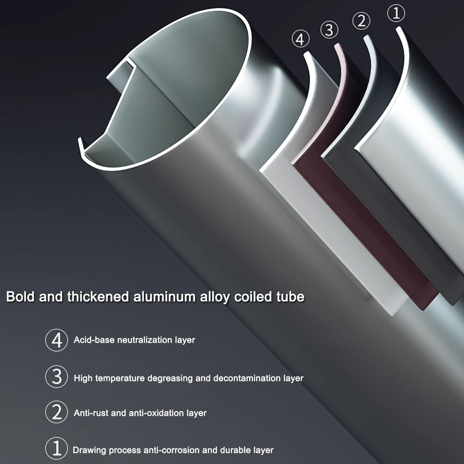 Tenda oscurante a rullo, bianca, resistente ai raggi UV, termica, senza fori, per interni, include kit di montaggio, per 160 cm x 210 cm