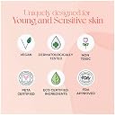 Perr Cherry 4 PCS Organic Makeup Kit for Kids & Girls | 100% Natural & Skin Friendly Makeup Set | Includes Eye & Cheek Highlighter, Lip & Cheek Tint, Lip Oil, Brush (Assorted Colour) gallery image