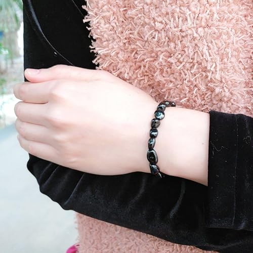 Miniatura 4 de Adabele 1pc Natural Stretch Gemstone Bracelet 7mm-10mm Free Form Bead 7 Inch 7.5 Inch Healing Crystal Engergy Quartz Chakra Jewelry Women Birthday