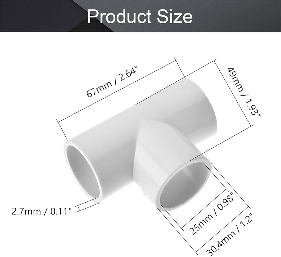 PVC Pipe Fittings Sizes And Dimensions Guide (Diagrams And, 55 OFF
