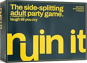 Adult Party Board Game RUIN IT Hilariously Funny Game for Ages 18 +