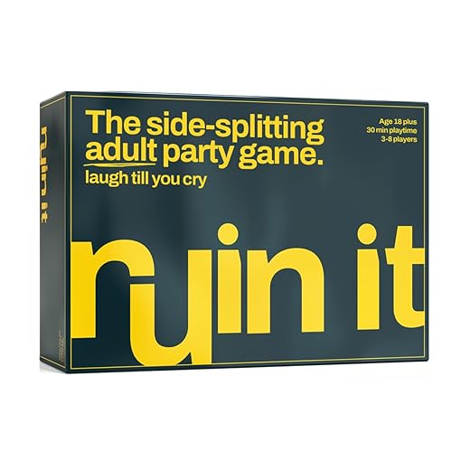 Ruin It - Adult Party Games- Party Games for Adults - Party Games- Fun Board Game for Adults - Game Night Games - Fun Game for Group Game Night Ages 18 + (3-8 Players)