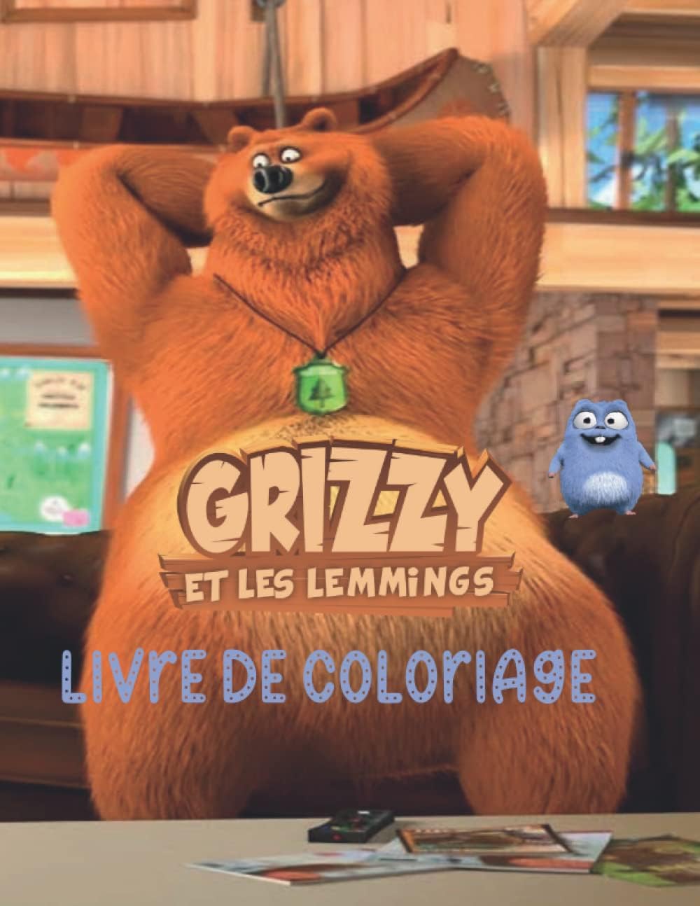 Grizzy et lemmings livre de coloriage: Parfait pour votre enfant. Livre de coloriage de haute qualité pour les enfants. Les personnages préférés vous ... à l'intérieur du livre, coloriez-les tous !!! Paperback – 21 September 2022