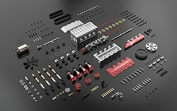 TOYAN FS-L400 ラジコンエンジン ジャンク stirlingkit-14cc-inline-4-