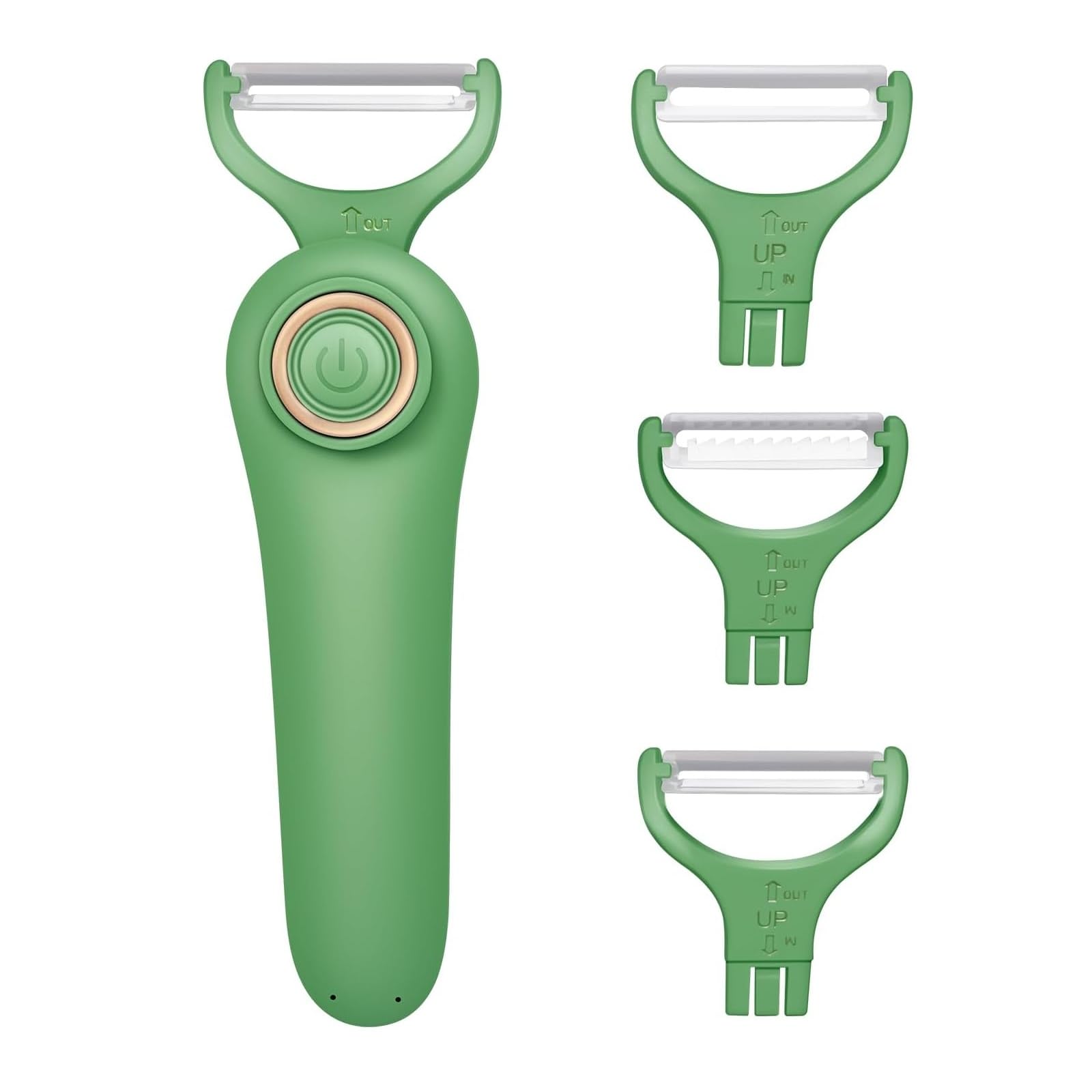 3-in-1 Electric Peeler | Auto Blade for Fruits/Vegetables