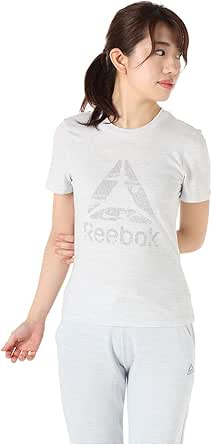 Reebok(リーボック) トレーニングウェア TE マーブル ロゴグラフィック ショートスリーブ Tシャツ [レディース] FLI82