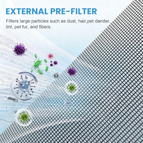 Image of 2 Pack PR1 Replacement Filter Compatible with Mooka PR1 Air Purifier