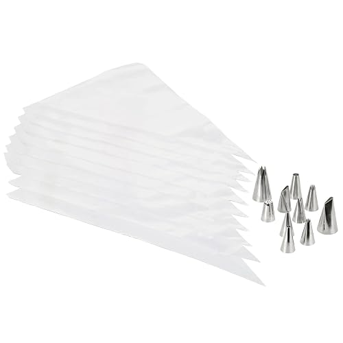 Wilton Beginning Buttercream Decorating Set, 20-Piece | 20-Piece Beginner Kit