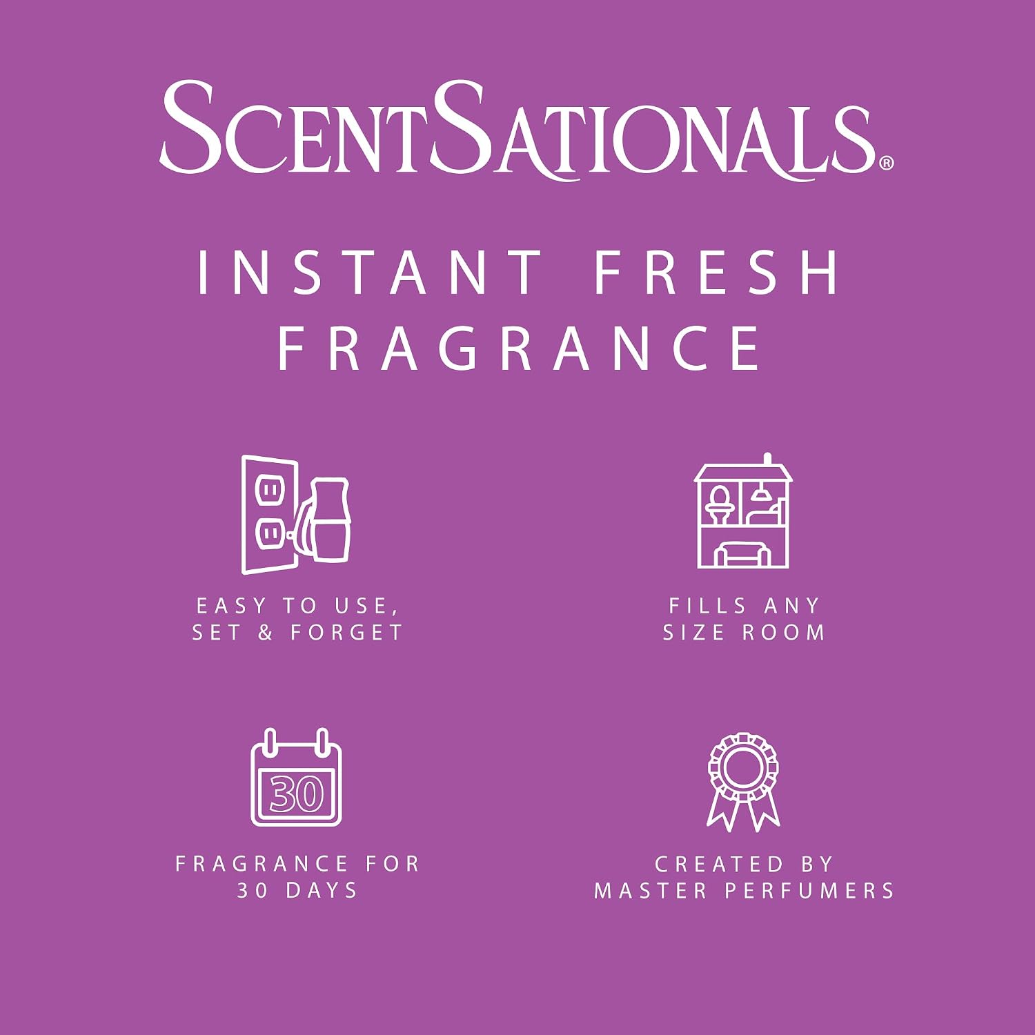 ScentSationals Sugar Plum Fairy Christmas Fragrance Oil Refills 3-Pack image 3