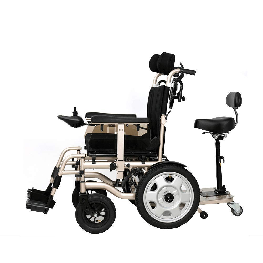 Silla de ruedas eléctrica, silla de ruedas plegable con características inteligentes y súper resistencia para una movilidad más segura