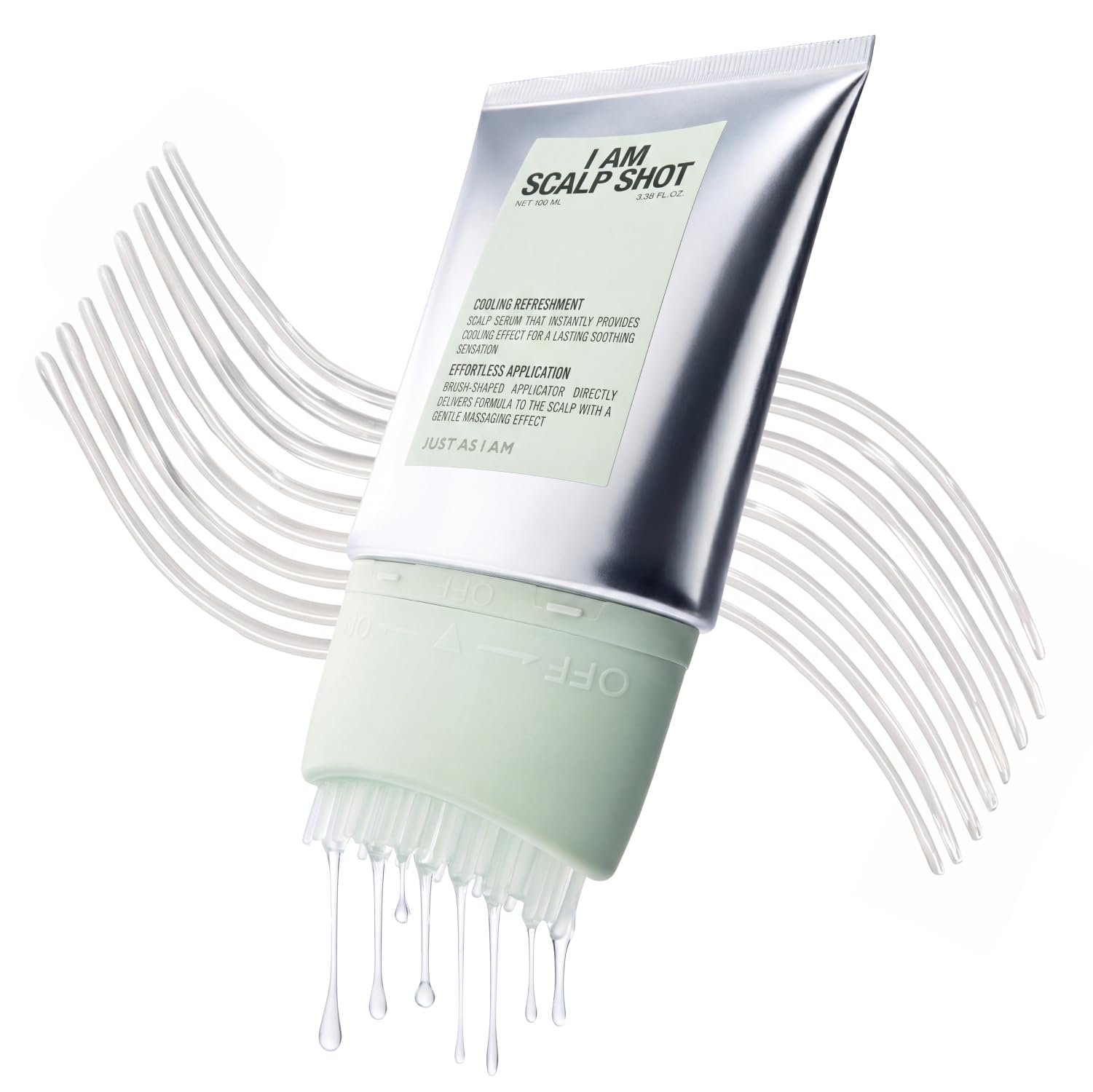 JUST AS I AM Scalp Shot, 3.38 fl oz, Cooling Scalp Serum