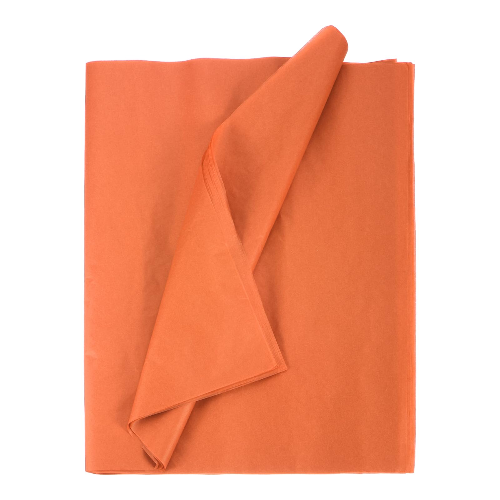 sourcing map 50 Sheets Tissue Paper 14" x 20", Tissue Paper for Gift Bags Tissue Paper Orange Red for Gift Wrapping, Arts & Crafts, Packing