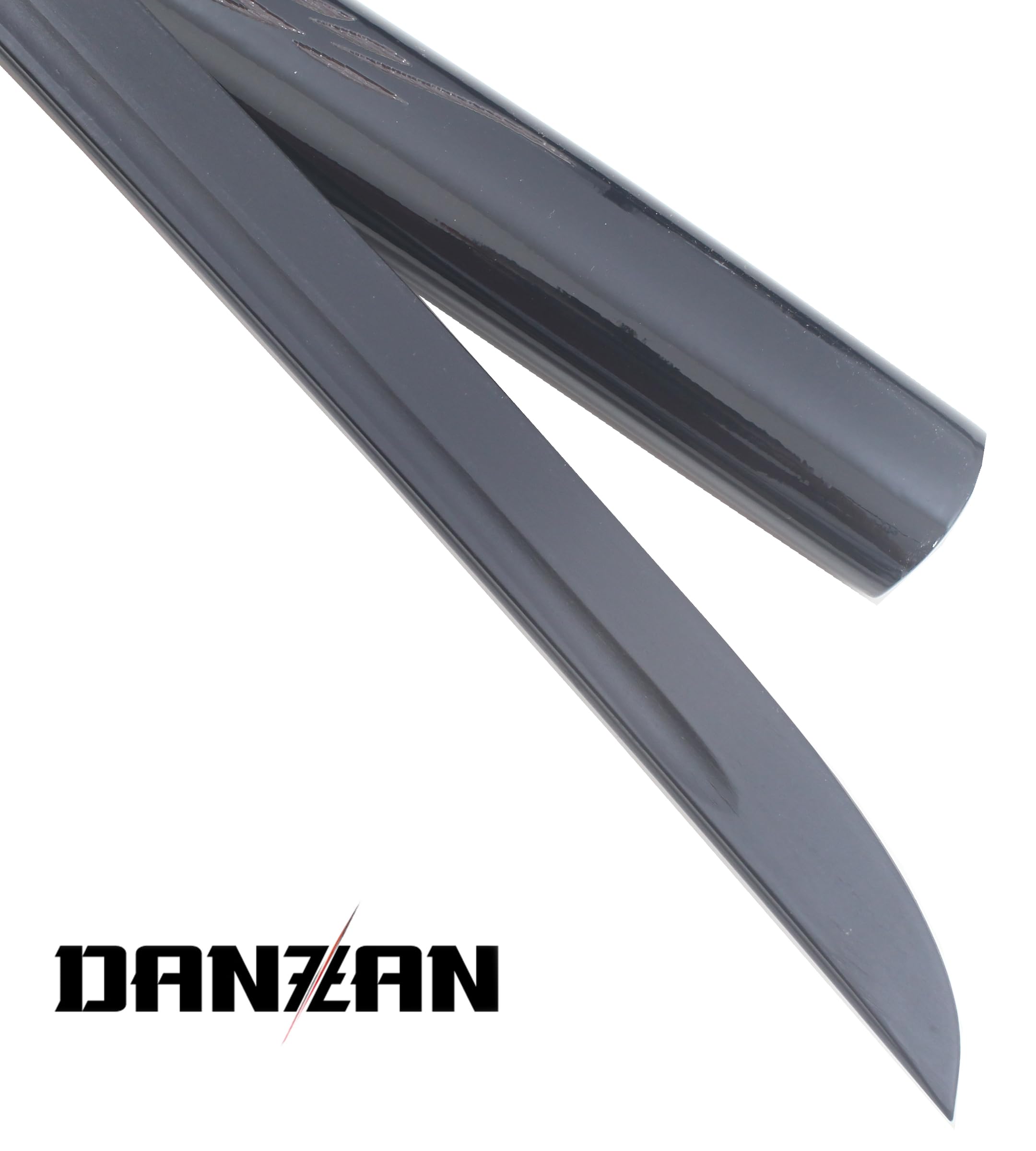 Danzan Katana en Bois Lame en Bois Katana Dragon Sabre en Bois Epee Entrainement Katana Japonais Epee - Lame Bois Noire