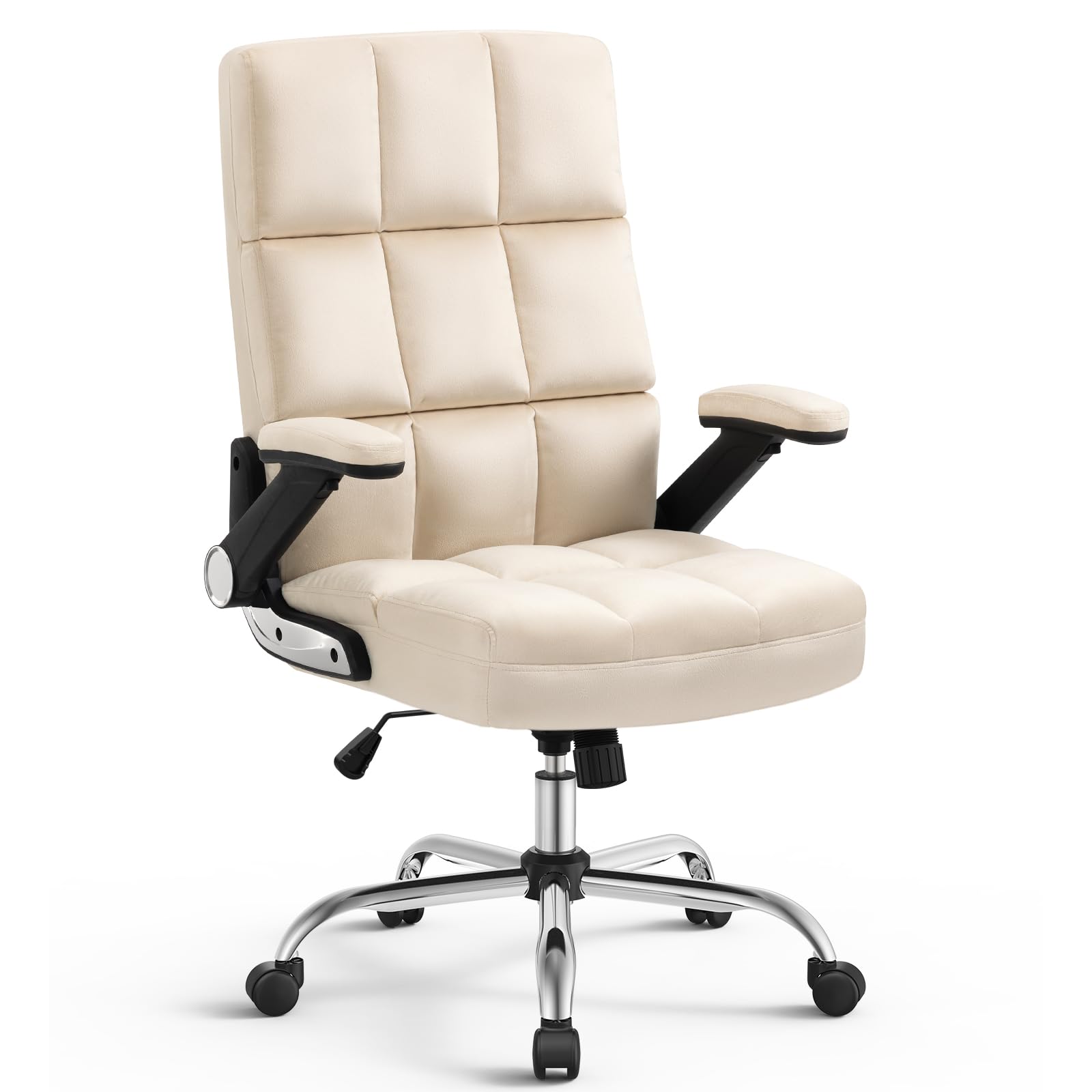 Amazon.com: SEATZONE High Back Fabric Home Office Chair with