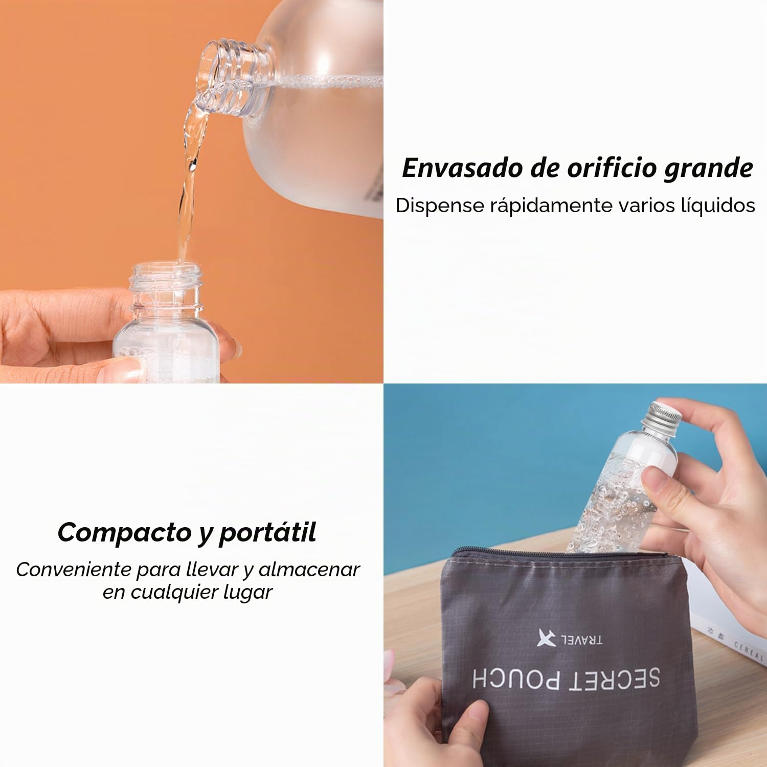 Paquete de 12 Botellas de Vino (60 ml) Con Pegatinas de Flamenco, Tapa de Jengibre, Plástico, Mini Botellas Para Alcohol, Zumo, Leche y Batidos