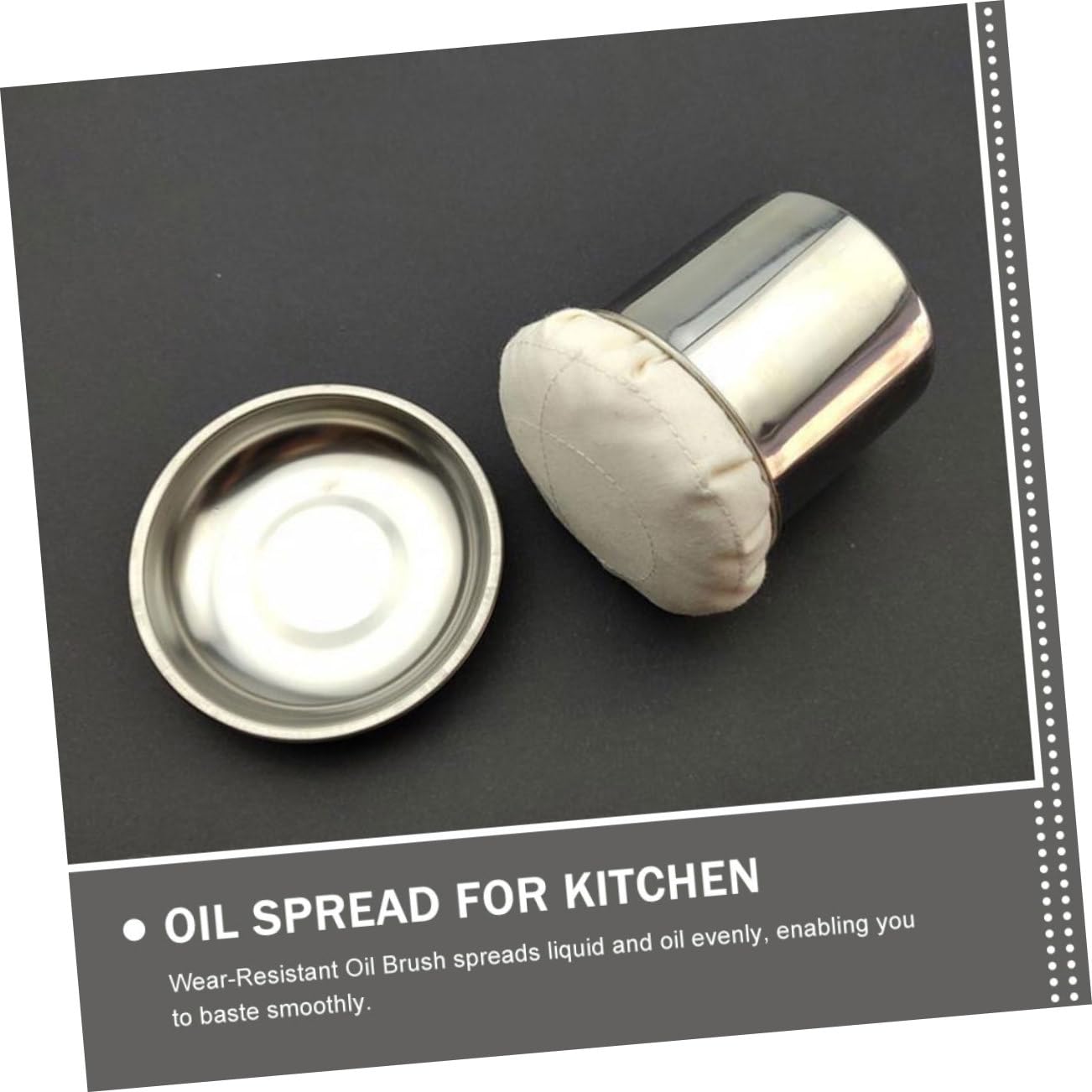 Cabilock Convenient Oil Brush Grease Brush Cooking Restaurant Oil Wiper Practical