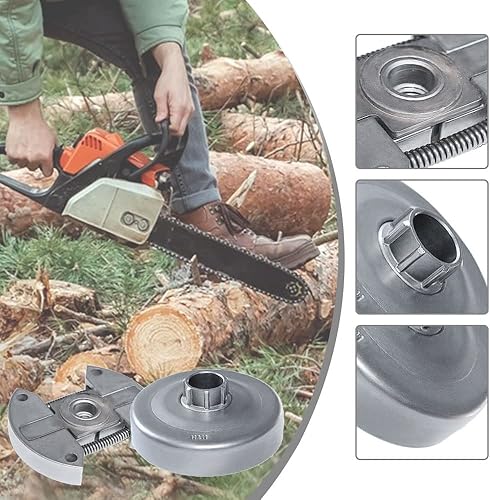 Miniatura 3 de AUMEL - Juego de piñones de embrague para Husqvarna 55 Rancher 50, 51, 154, 254, motosierra 501, 45, 54-03