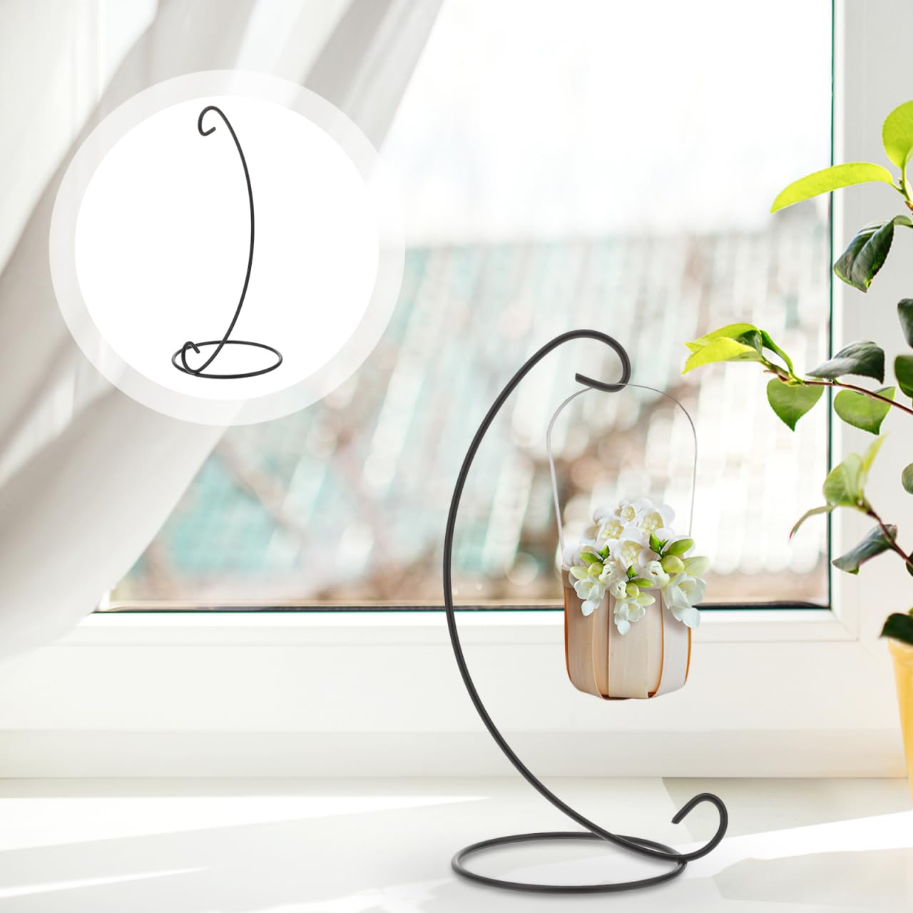 Amazon.com: VORCOOL Spiral Ornament Display Stand Iron Hanging