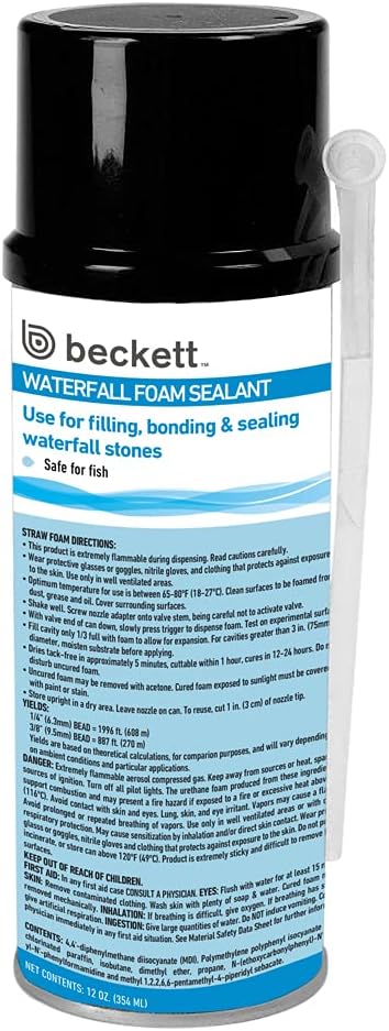 Beckett Corporation Waterfall Foam Sealant