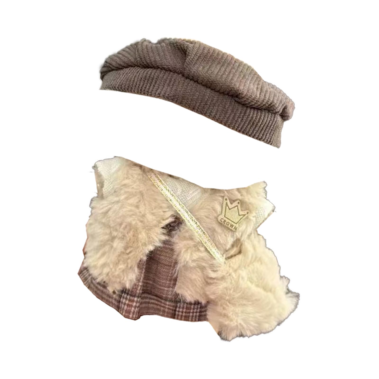 Ezcora Doll Clothes for Doll, 6 Pack Outfits for 17cm Doll, Perfect for Play & Display, Doll Accessories for Collectors (No Dolls) (Set 3)