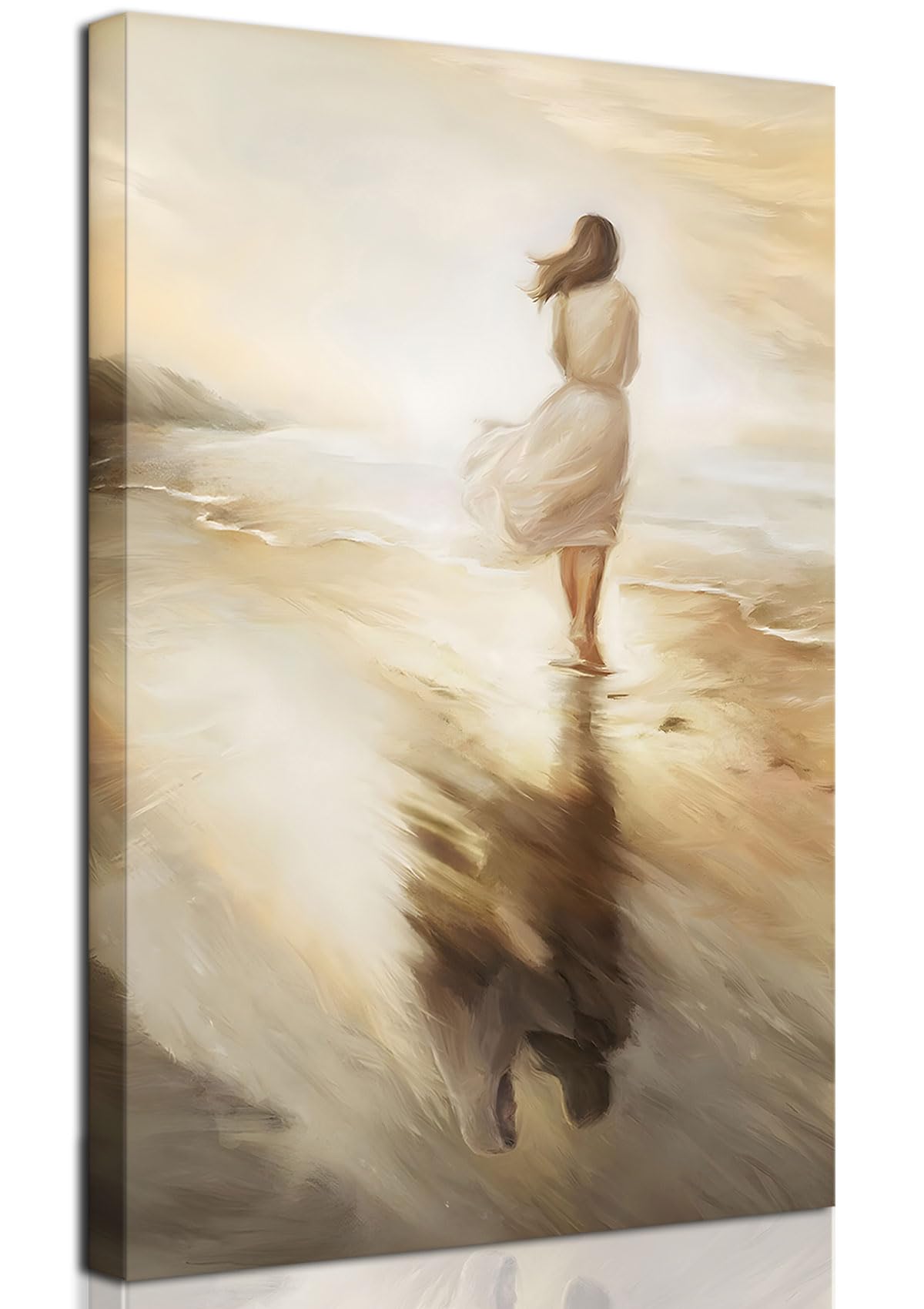 Riveda The Lord Shall Stand with Thee Wall Art Wall Art Christian Inspirational Canvas Art Prints Boho Christian Gift for Women Picture for Livingroom Bedroom Bathroom (16"*24")