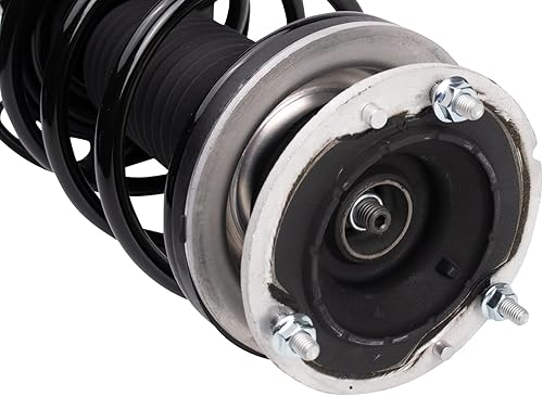 Miniatura 378 de TRQ Kit de suspensión delantera, conjunto de amortiguadores y resortes, barra estabilizadora, enlace estabilizador compatible con Chevrolet