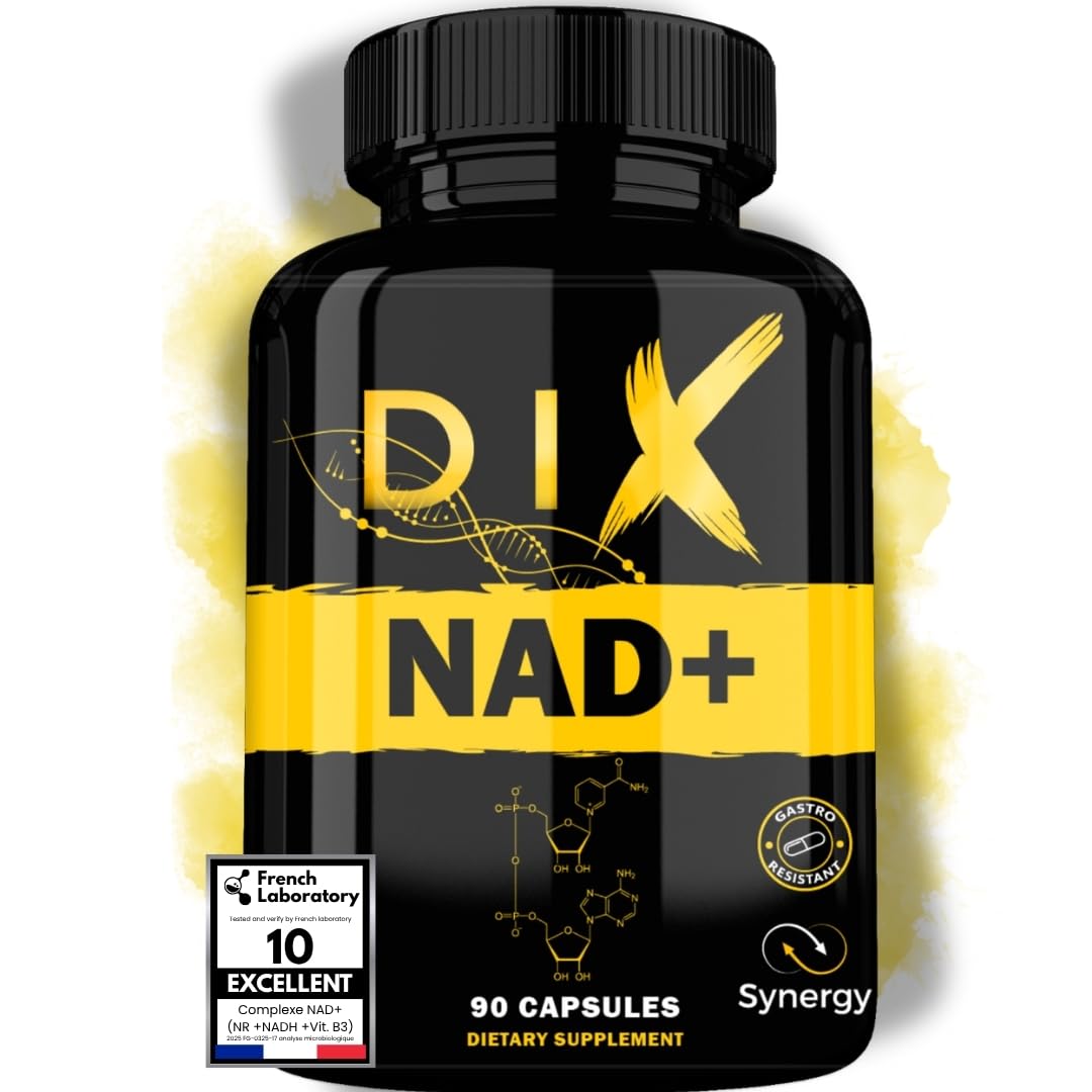 NAD+ NR NADH Vitamin B3 Anti-Aging Energiespritzen Schnelle und langanhaltende synergistische Wirkung