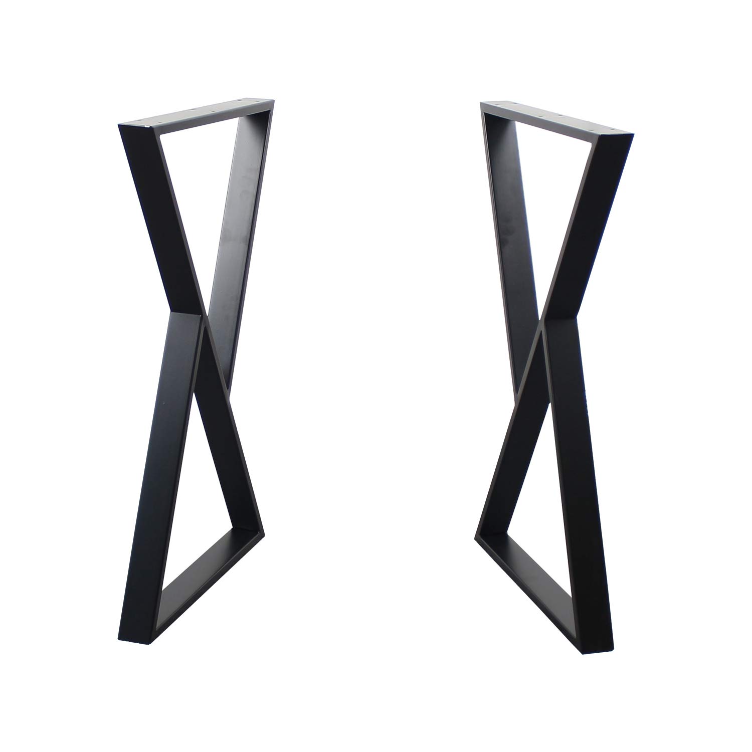 Buy TOKIKA Table Legs H28 x W17.7 Inch Black,Dining Table Legs Metal