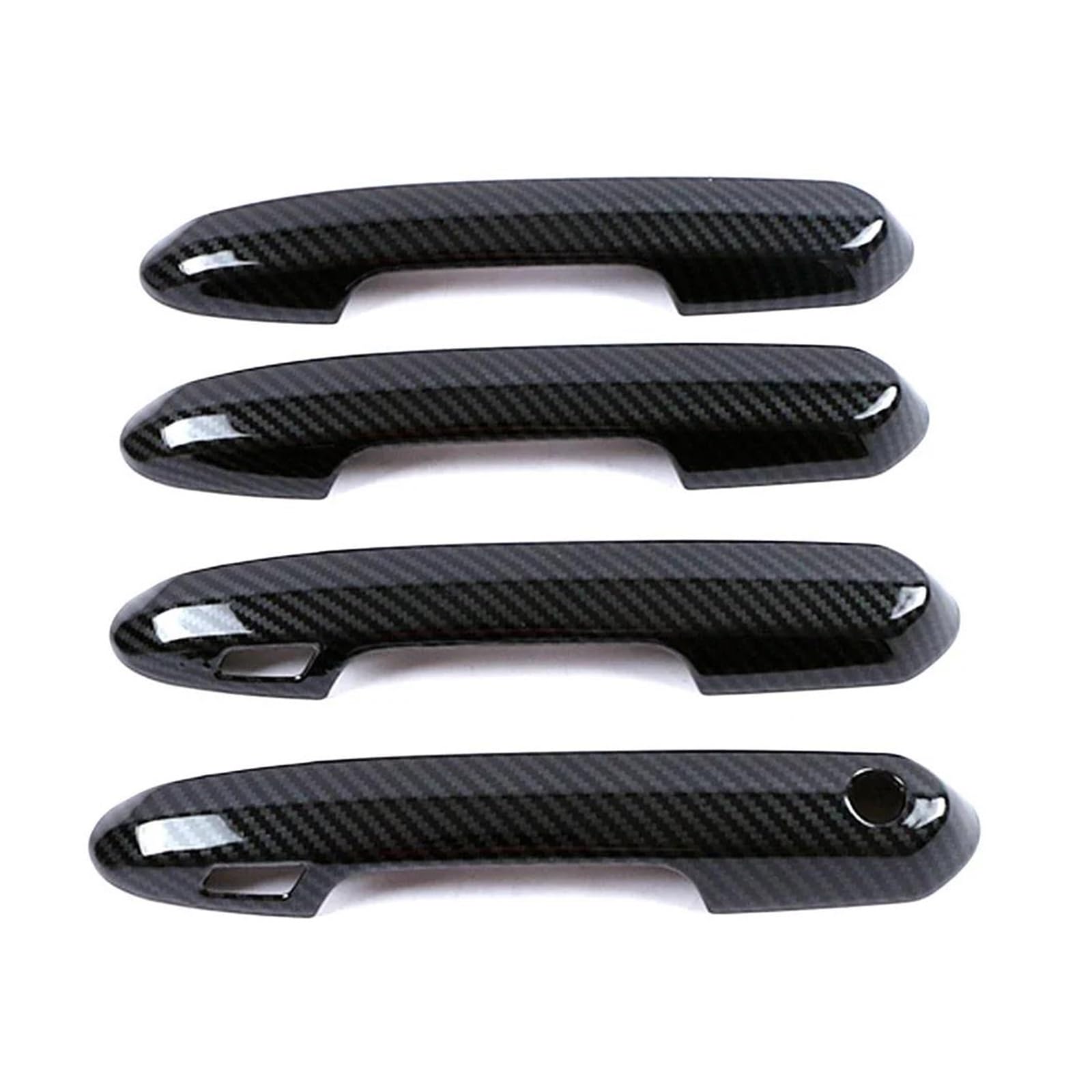CAVINBDZ Car Door Handle Cover Decoration Protector for Toyota for Rav4 2019 2020 2021 2022 2023 2024 2025 (Carbon Fiber Texture)