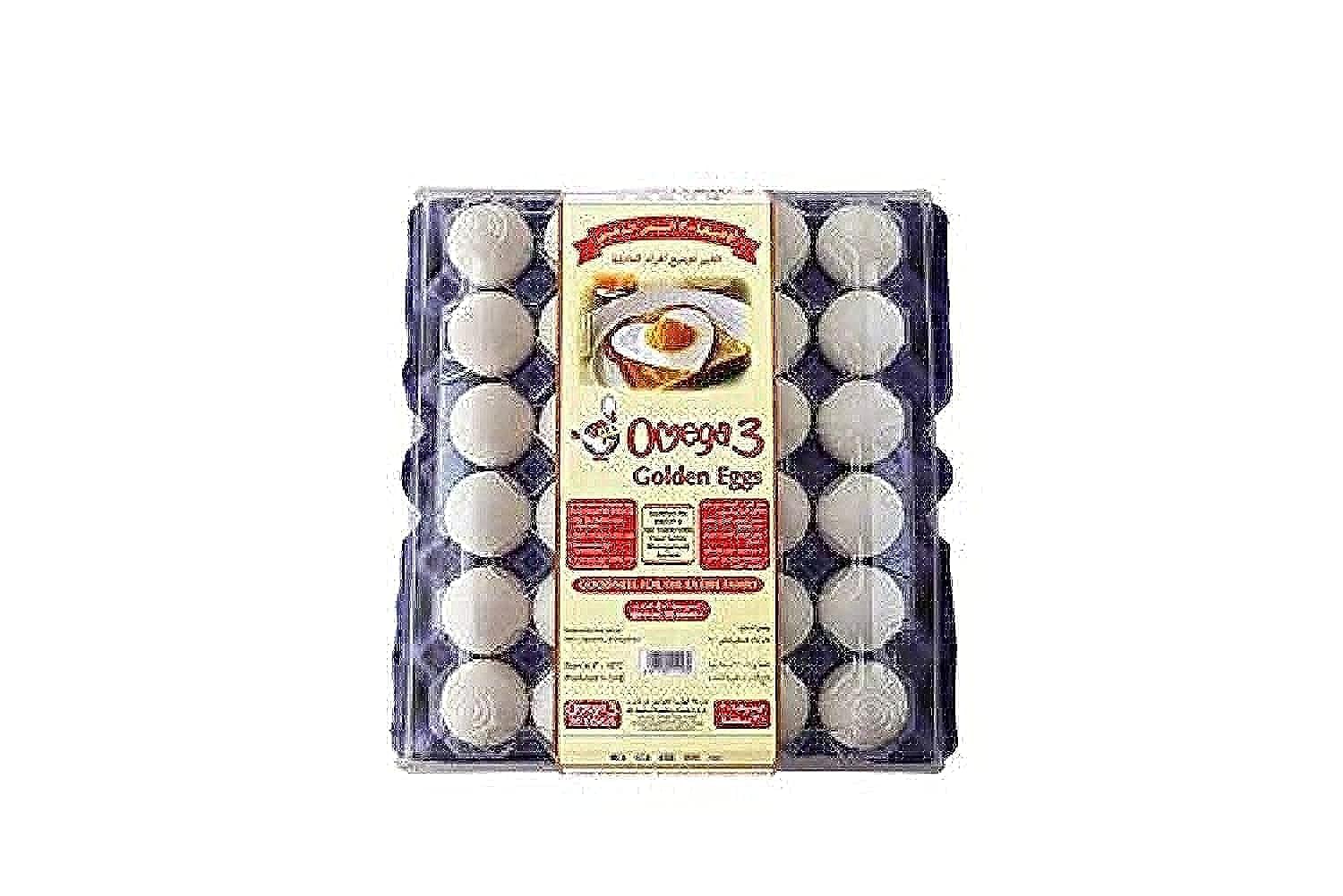 Golden Eggs Omega3 Eggs - White Pack of 30