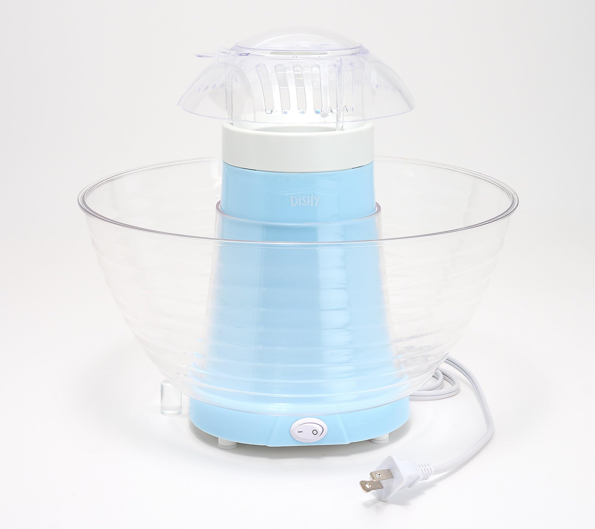 Amazon.com: DISHY 17-Cup Electric No-Oil Popcorn Maker (Blue