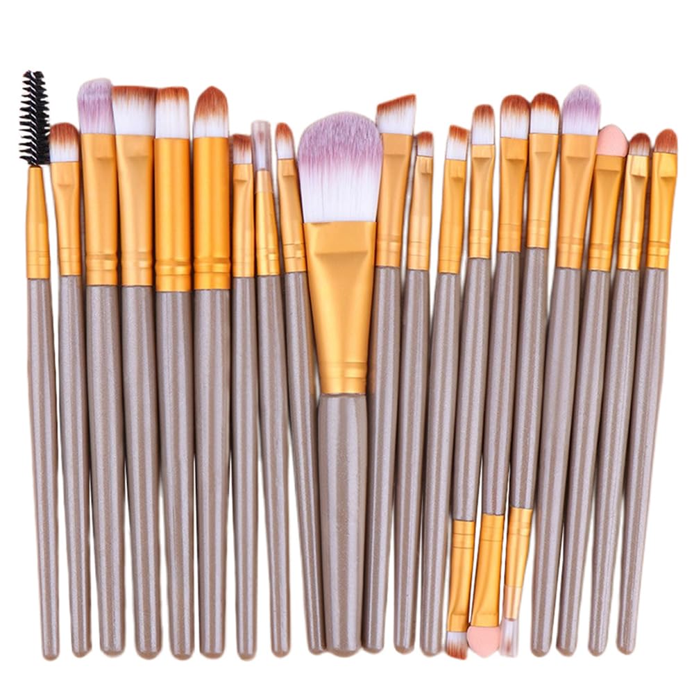 Brochas de maquillaje profesionales 20 unidades
