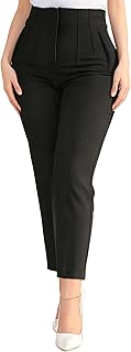 Womens Straight Leg Pants 2025 High Waisted Stretchy Business Casual Wor...