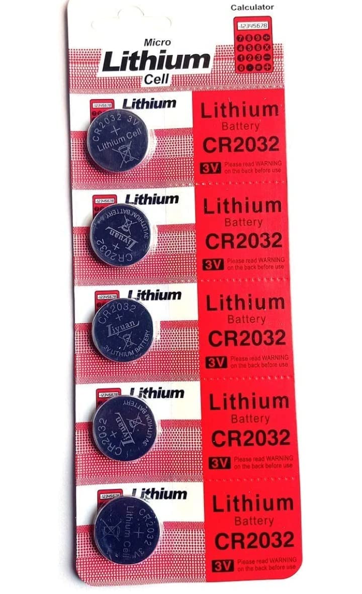 CR2032 3V Lithium Coin Cell Battery (Pack of 10)