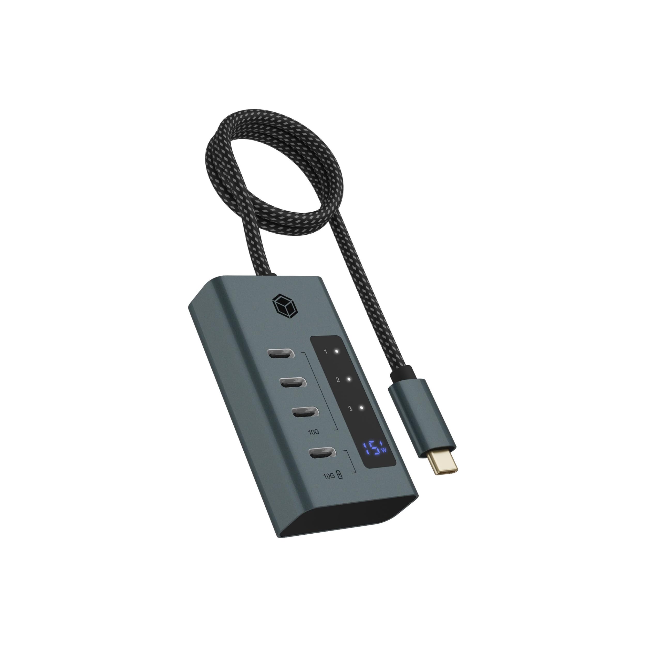 ICY BOX Hub USB 3.2 Gen 2 Type-C IB-HUB1454-C31