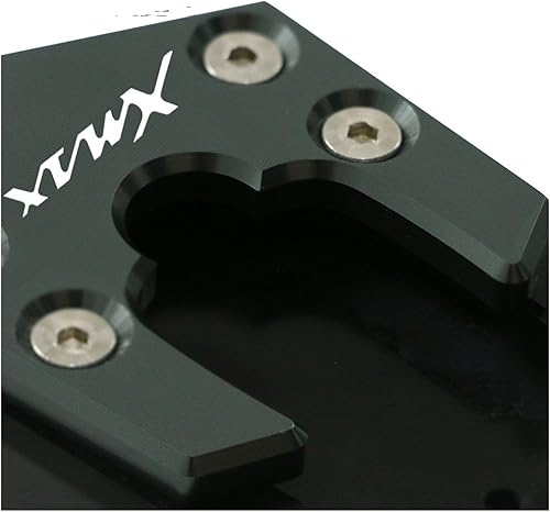 Miniatura 3 de KAnduo Para Yamaha para X-MAX X MAX para Xmax 300 125 250 2017-2023 Soporte lateral de motocicleta Soporte de pie Ampliar placa de extensión con