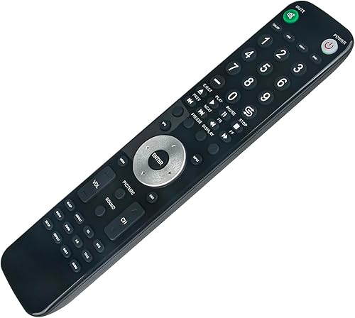 Miniatura 4 de RE20QP80 Nuevo control remoto de repuesto para RCA LCD TVDVD LED55B55R120Q LED55C55R LED55C55R120Q LED60B55R120 LED60B55R120Q 19L30RQD 26L30RQD