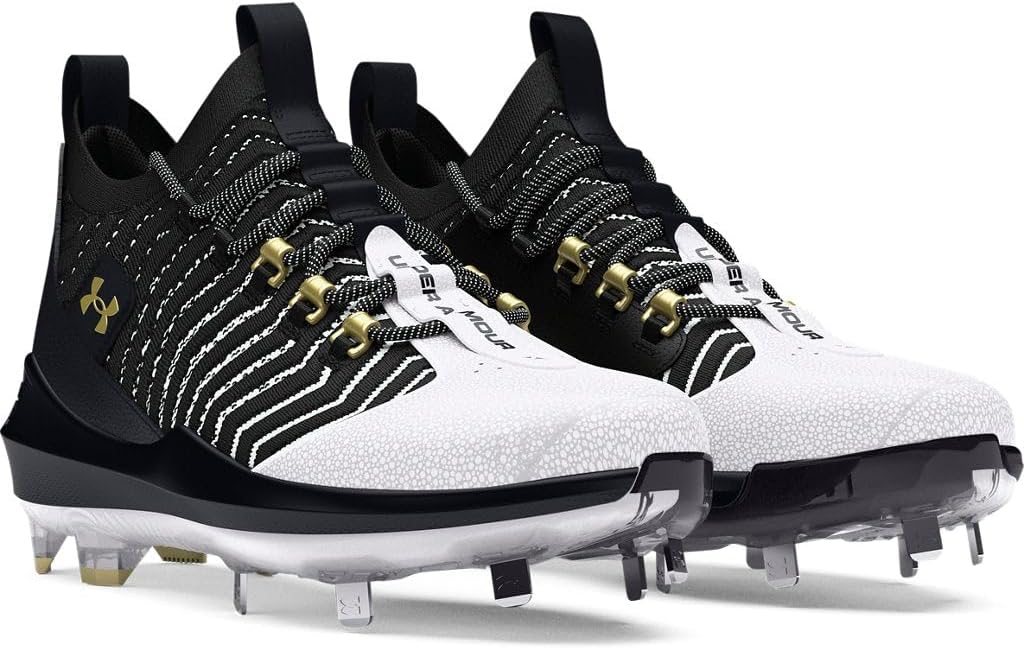 Under Armour Harper 9 Pro ST - Men's (Midnight Navy/White/Metallic Gold) - Image 4